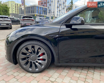 Черный Тесла Model Y, объемом двигателя 0 л и пробегом 74 тыс. км за 27699 $, фото 3 на Automoto.ua