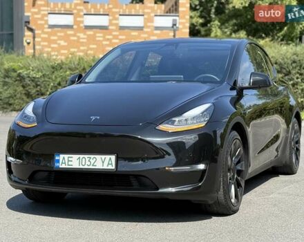 Чорний Тесла Model Y, об'ємом двигуна 0 л та пробігом 55 тис. км за 24000 $, фото 1 на Automoto.ua