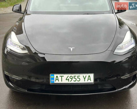Черный Тесла Model Y, объемом двигателя 0 л и пробегом 82 тыс. км за 26000 $, фото 3 на Automoto.ua