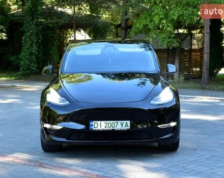 Черный Тесла Model Y, объемом двигателя 0 л и пробегом 82 тыс. км за 24950 $, фото 7 на Automoto.ua