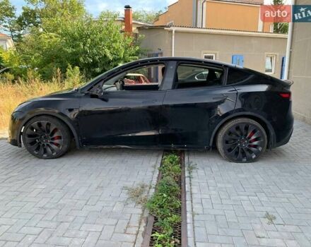 Черный Тесла Model Y, объемом двигателя 0 л и пробегом 41 тыс. км за 13500 $, фото 1 на Automoto.ua