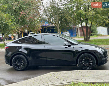 Черный Тесла Model Y, объемом двигателя 0 л и пробегом 82 тыс. км за 26000 $, фото 19 на Automoto.ua