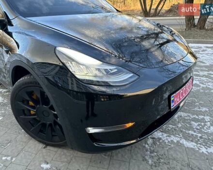 Черный Тесла Model Y, объемом двигателя 0 л и пробегом 59 тыс. км за 24900 $, фото 2 на Automoto.ua