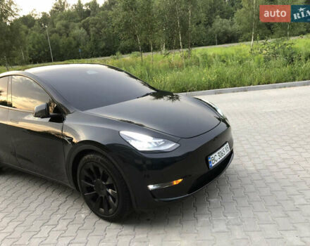 Черный Тесла Model Y, объемом двигателя 0 л и пробегом 63 тыс. км за 27500 $, фото 7 на Automoto.ua