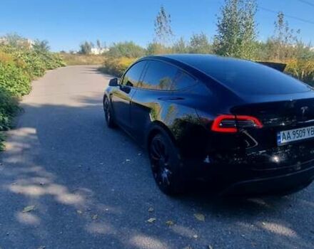 Черный Тесла Model Y, объемом двигателя 0 л и пробегом 82 тыс. км за 30000 $, фото 4 на Automoto.ua