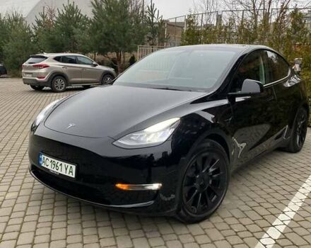 Черный Тесла Model Y, объемом двигателя 0 л и пробегом 23 тыс. км за 31100 $, фото 9 на Automoto.ua