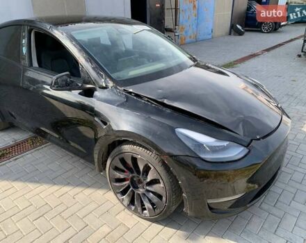 Черный Тесла Model Y, объемом двигателя 0 л и пробегом 41 тыс. км за 13500 $, фото 5 на Automoto.ua
