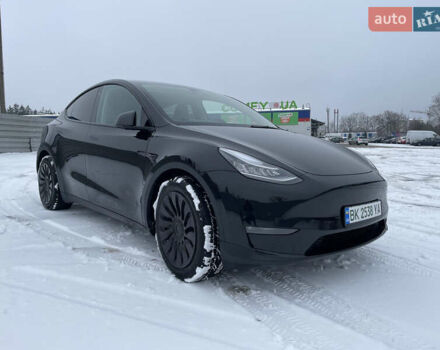 Черный Тесла Model Y, объемом двигателя 0 л и пробегом 40 тыс. км за 24500 $, фото 2 на Automoto.ua