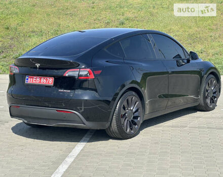 Черный Тесла Model Y, объемом двигателя 0 л и пробегом 26 тыс. км за 30900 $, фото 7 на Automoto.ua