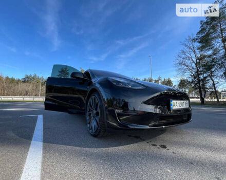 Черный Тесла Model Y, объемом двигателя 0 л и пробегом 50 тыс. км за 42000 $, фото 11 на Automoto.ua