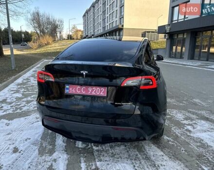 Черный Тесла Model Y, объемом двигателя 0 л и пробегом 59 тыс. км за 24900 $, фото 8 на Automoto.ua