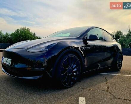 Черный Тесла Model Y, объемом двигателя 0 л и пробегом 128 тыс. км за 29999 $, фото 1 на Automoto.ua