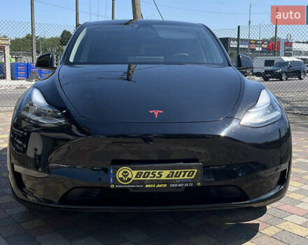 Черный Тесла Model Y, объемом двигателя 0 л и пробегом 51 тыс. км за 27300 $, фото 1 на Automoto.ua