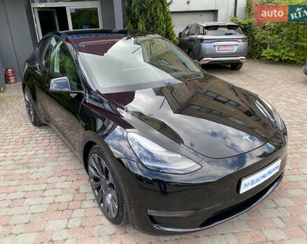 Черный Тесла Model Y, объемом двигателя 0 л и пробегом 74 тыс. км за 27699 $, фото 11 на Automoto.ua