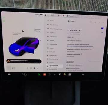Черный Тесла Model Y, объемом двигателя 0 л и пробегом 23 тыс. км за 31100 $, фото 7 на Automoto.ua