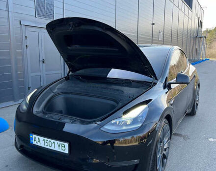 Черный Тесла Model Y, объемом двигателя 0 л и пробегом 50 тыс. км за 42000 $, фото 22 на Automoto.ua