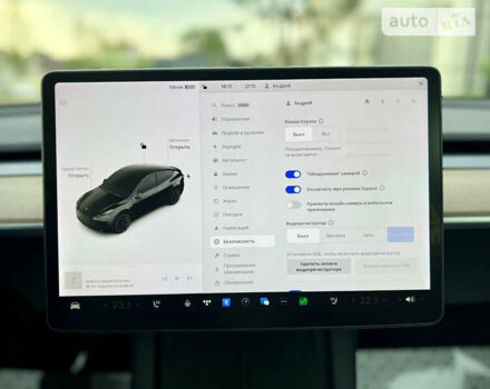 Черный Тесла Model Y, объемом двигателя 0 л и пробегом 21 тыс. км за 44000 $, фото 38 на Automoto.ua