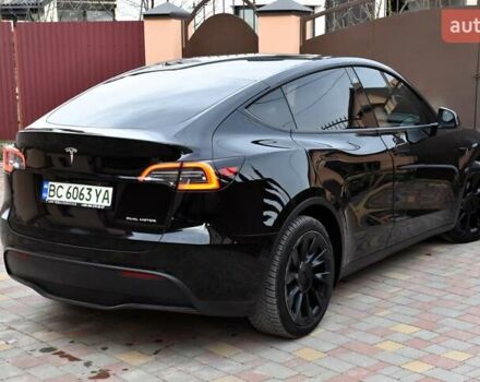 Черный Тесла Model Y, объемом двигателя 0 л и пробегом 73 тыс. км за 25950 $, фото 13 на Automoto.ua