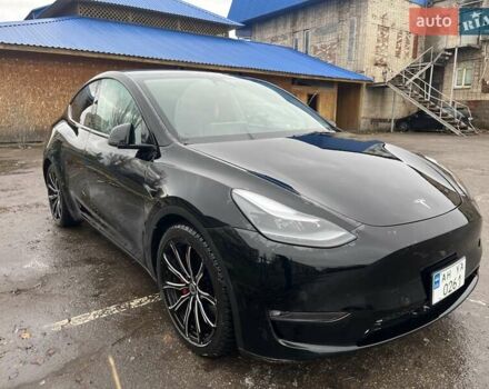 Черный Тесла Model Y, объемом двигателя 0 л и пробегом 90 тыс. км за 32818 $, фото 5 на Automoto.ua