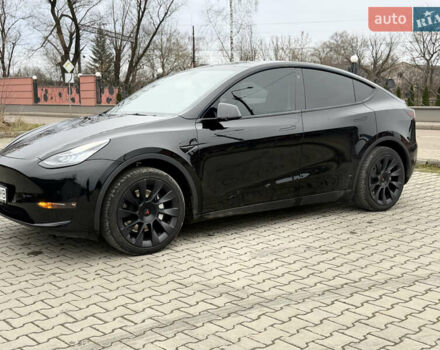 Черный Тесла Model Y, объемом двигателя 0 л и пробегом 55 тыс. км за 26300 $, фото 7 на Automoto.ua
