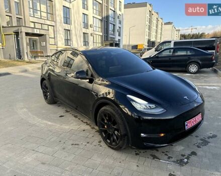 Черный Тесла Model Y, объемом двигателя 0 л и пробегом 59 тыс. км за 24900 $, фото 21 на Automoto.ua