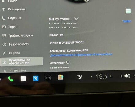 Черный Тесла Model Y, объемом двигателя 0 л и пробегом 33 тыс. км за 25900 $, фото 48 на Automoto.ua