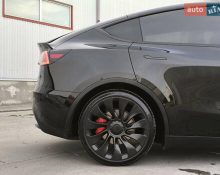Черный Тесла Model Y, объемом двигателя 0 л и пробегом 57 тыс. км за 23950 $, фото 9 на Automoto.ua