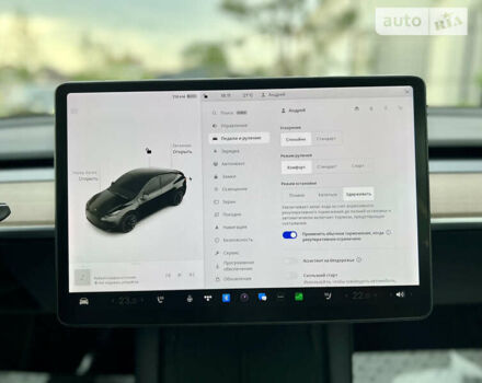 Черный Тесла Model Y, объемом двигателя 0 л и пробегом 21 тыс. км за 44000 $, фото 36 на Automoto.ua