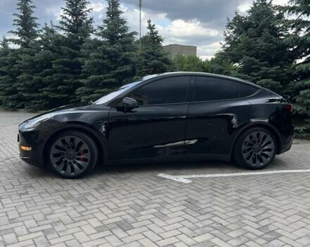 Чорний Тесла Model Y, об'ємом двигуна 0 л та пробігом 58 тис. км за 27500 $, фото 1 на Automoto.ua