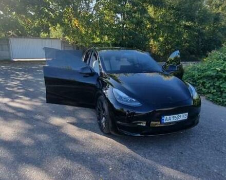 Черный Тесла Model Y, объемом двигателя 0 л и пробегом 82 тыс. км за 30000 $, фото 7 на Automoto.ua