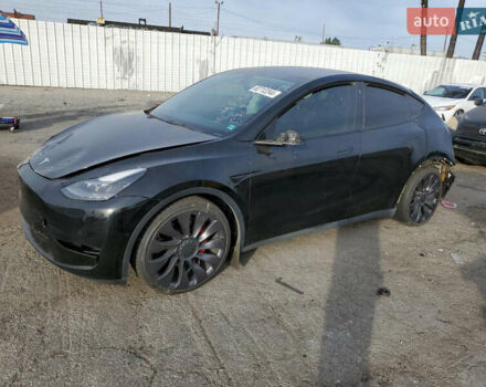 Черный Тесла Model Y, объемом двигателя 0 л и пробегом 50 тыс. км за 16500 $, фото 2 на Automoto.ua