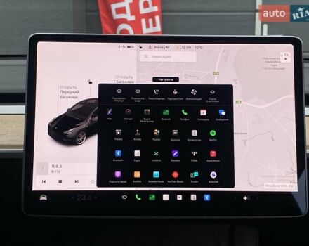 Чорний Тесла Model Y, об'ємом двигуна 0 л та пробігом 73 тис. км за 28500 $, фото 23 на Automoto.ua