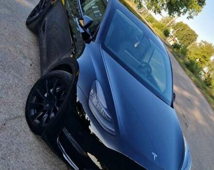 Черный Тесла Model Y, объемом двигателя 0 л и пробегом 79 тыс. км за 27700 $, фото 5 на Automoto.ua