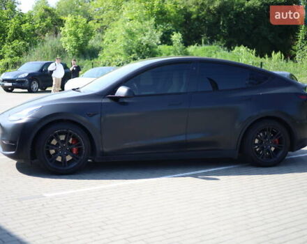 Черный Тесла Model Y, объемом двигателя 0 л и пробегом 43 тыс. км за 22990 $, фото 10 на Automoto.ua
