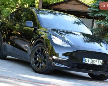 Черный Тесла Model Y, объемом двигателя 0 л и пробегом 82 тыс. км за 24950 $, фото 6 на Automoto.ua