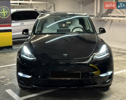 Черный Тесла Model Y, объемом двигателя 0 л и пробегом 33 тыс. км за 25900 $, фото 7 на Automoto.ua