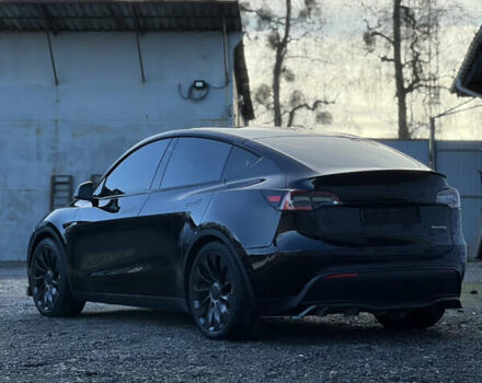 Черный Тесла Model Y, объемом двигателя 0 л и пробегом 52 тыс. км за 25800 $, фото 4 на Automoto.ua
