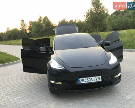 Черный Тесла Model Y, объемом двигателя 0 л и пробегом 63 тыс. км за 27500 $, фото 12 на Automoto.ua