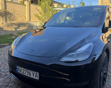 Черный Тесла Model Y, объемом двигателя 0 л и пробегом 26 тыс. км за 39000 $, фото 4 на Automoto.ua