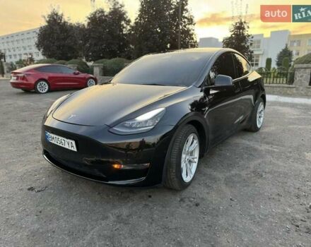 Черный Тесла Model Y, объемом двигателя 0 л и пробегом 101 тыс. км за 24999 $, фото 9 на Automoto.ua