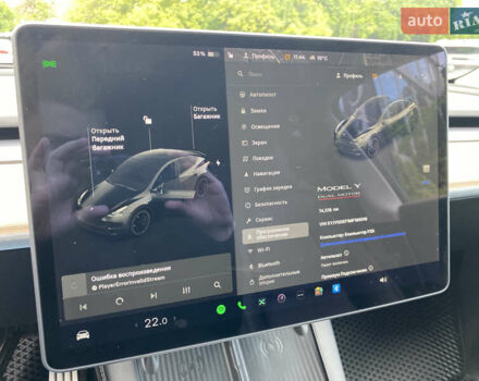 Черный Тесла Model Y, объемом двигателя 0 л и пробегом 74 тыс. км за 27699 $, фото 20 на Automoto.ua