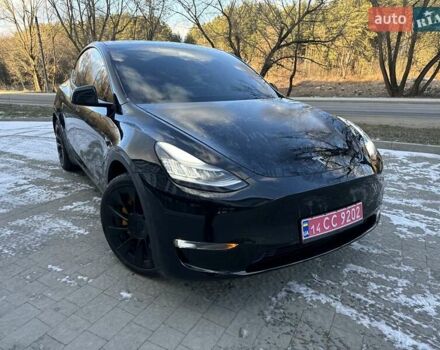 Черный Тесла Model Y, объемом двигателя 0 л и пробегом 59 тыс. км за 24900 $, фото 4 на Automoto.ua