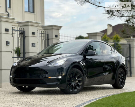 Черный Тесла Model Y, объемом двигателя 0 л и пробегом 21 тыс. км за 44000 $, фото 5 на Automoto.ua