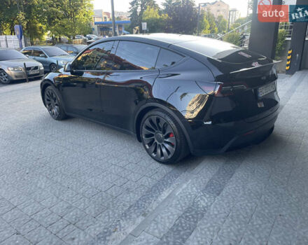 Черный Тесла Model Y, объемом двигателя 0 л и пробегом 77 тыс. км за 22700 $, фото 4 на Automoto.ua