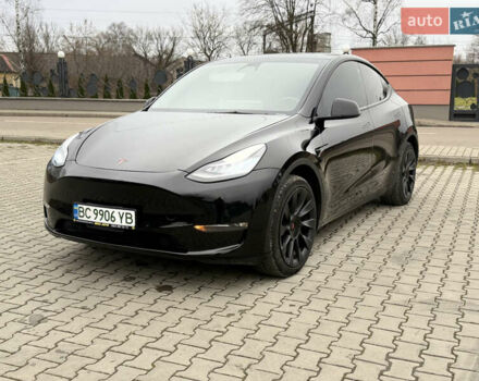 Черный Тесла Model Y, объемом двигателя 0 л и пробегом 55 тыс. км за 26300 $, фото 8 на Automoto.ua