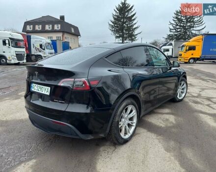 Черный Тесла Model Y, объемом двигателя 0 л и пробегом 60 тыс. км за 24500 $, фото 2 на Automoto.ua