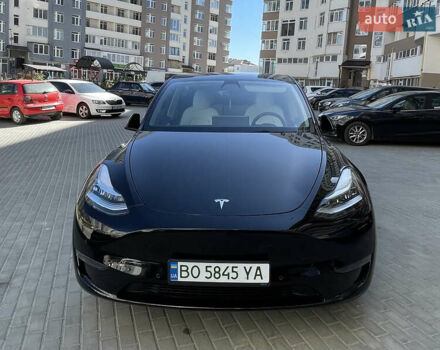 Черный Тесла Model Y, объемом двигателя 0 л и пробегом 84 тыс. км за 27900 $, фото 5 на Automoto.ua