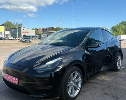 Черный Тесла Model Y, объемом двигателя 0 л и пробегом 51 тыс. км за 23699 $, фото 2 на Automoto.ua