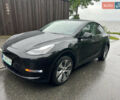 Черный Тесла Model Y, объемом двигателя 0 л и пробегом 33 тыс. км за 28900 $, фото 1 на Automoto.ua