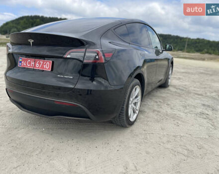 Черный Тесла Model Y, объемом двигателя 0 л и пробегом 83 тыс. км за 25500 $, фото 12 на Automoto.ua